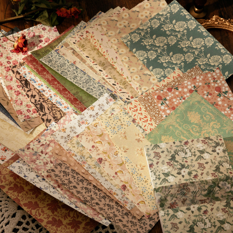 100 Sayfa Vintage INS Çiçek de - Ink Blotter Paper incelemesi ve fiyatı