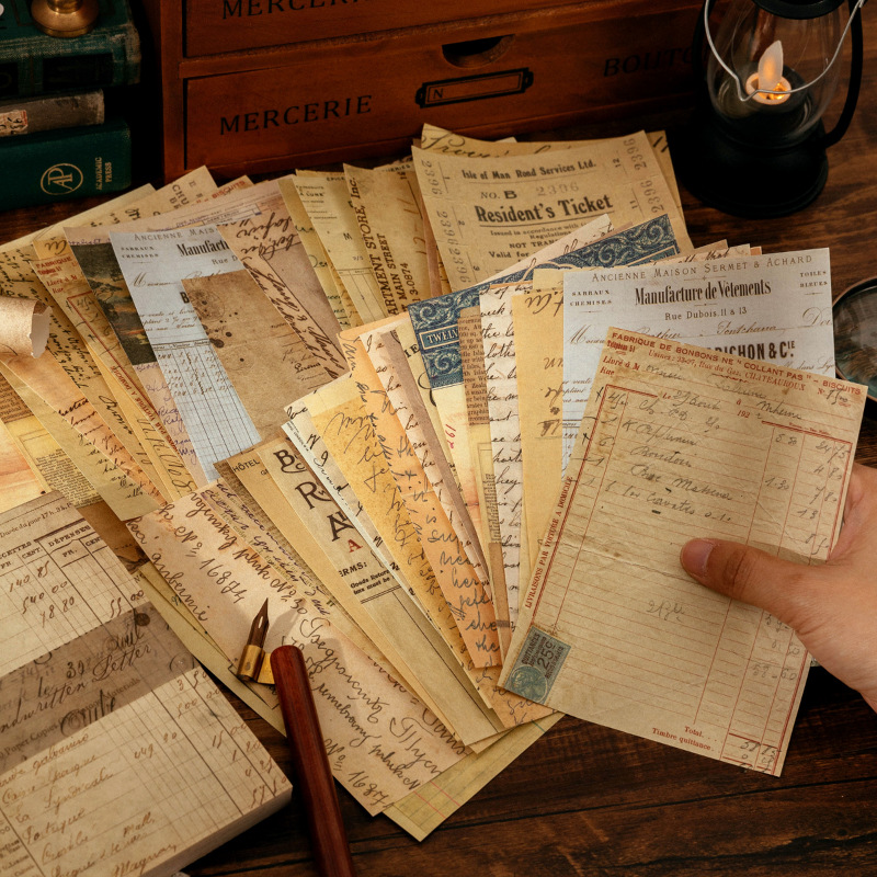 100 Sayfa Vintage INS Çiçek de - Ink Blotter Paper incelemesi ve fiyatı