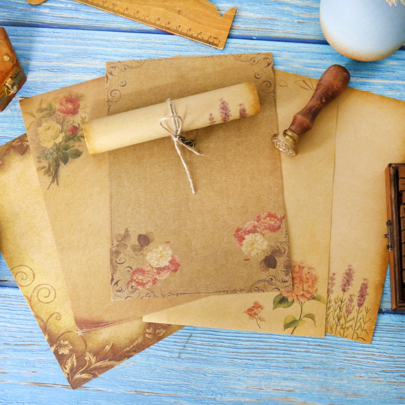 16 adet Vintage yazma kağıdı E - Ink Blotter Paper incelemesi ve fiyatı