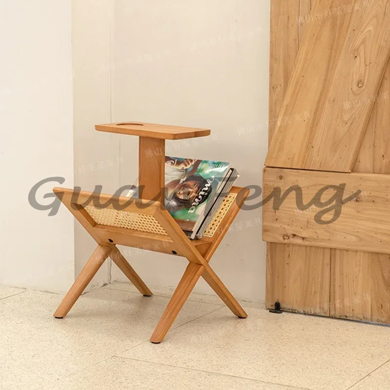 Şık, Masif Ahşap ve Rattan Mal - Magazine Holder Rack incelemesi ve fiyatı