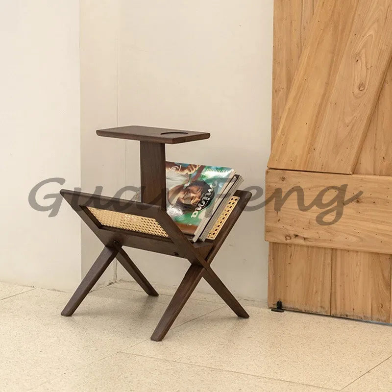Şık, Masif Ahşap ve Rattan Mal - Magazine Holder Rack incelemesi ve fiyatı