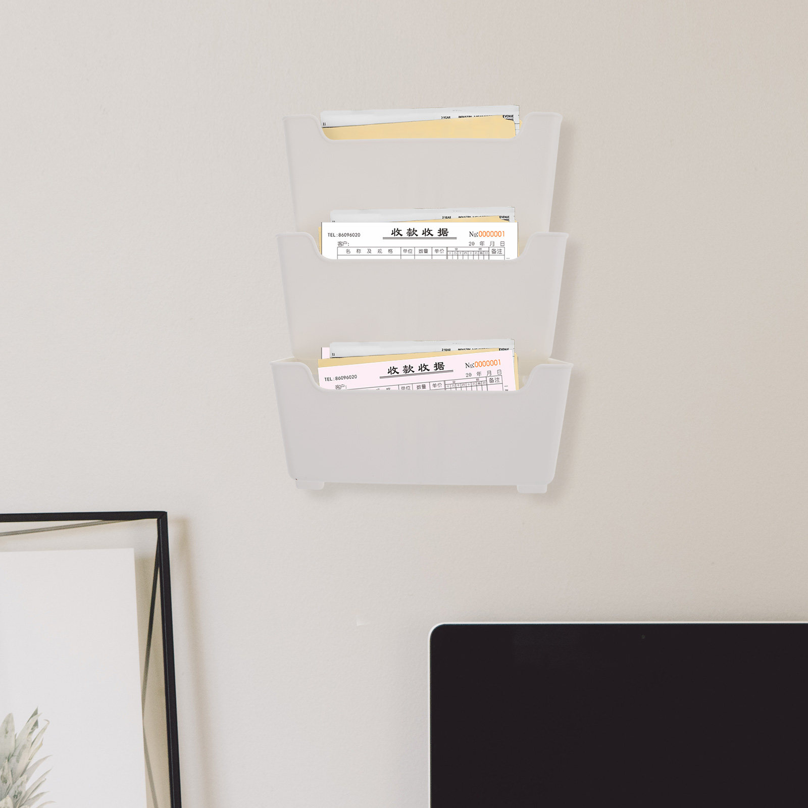 1 Adet Duvar Tipi Dosya Düzenl - Magazine Holder Rack incelemesi ve fiyatı