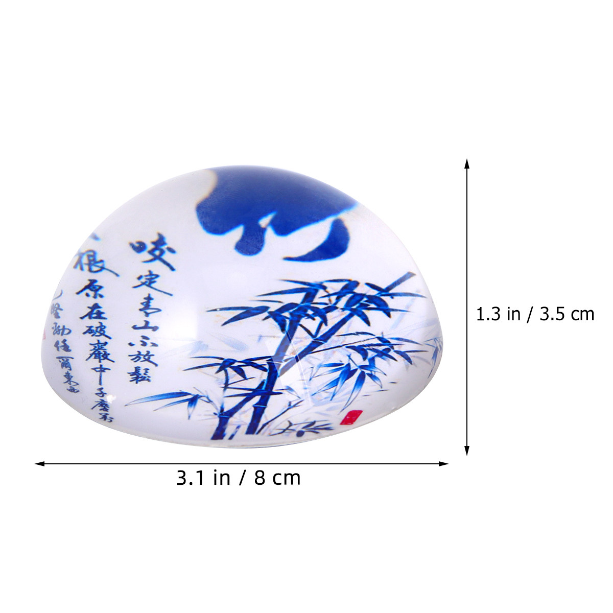 70 mm Cam Çelik Kristal Yarım  - Paper Weight Crystal incelemesi ve fiyatı